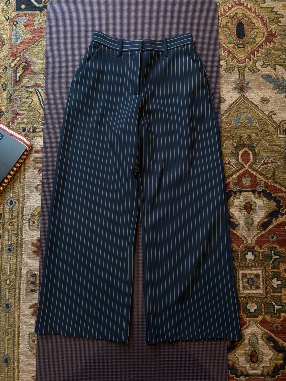 Abercrombie & Fitch pinstripe trousers